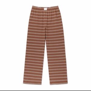Classic Brown Striped Boxer Pants